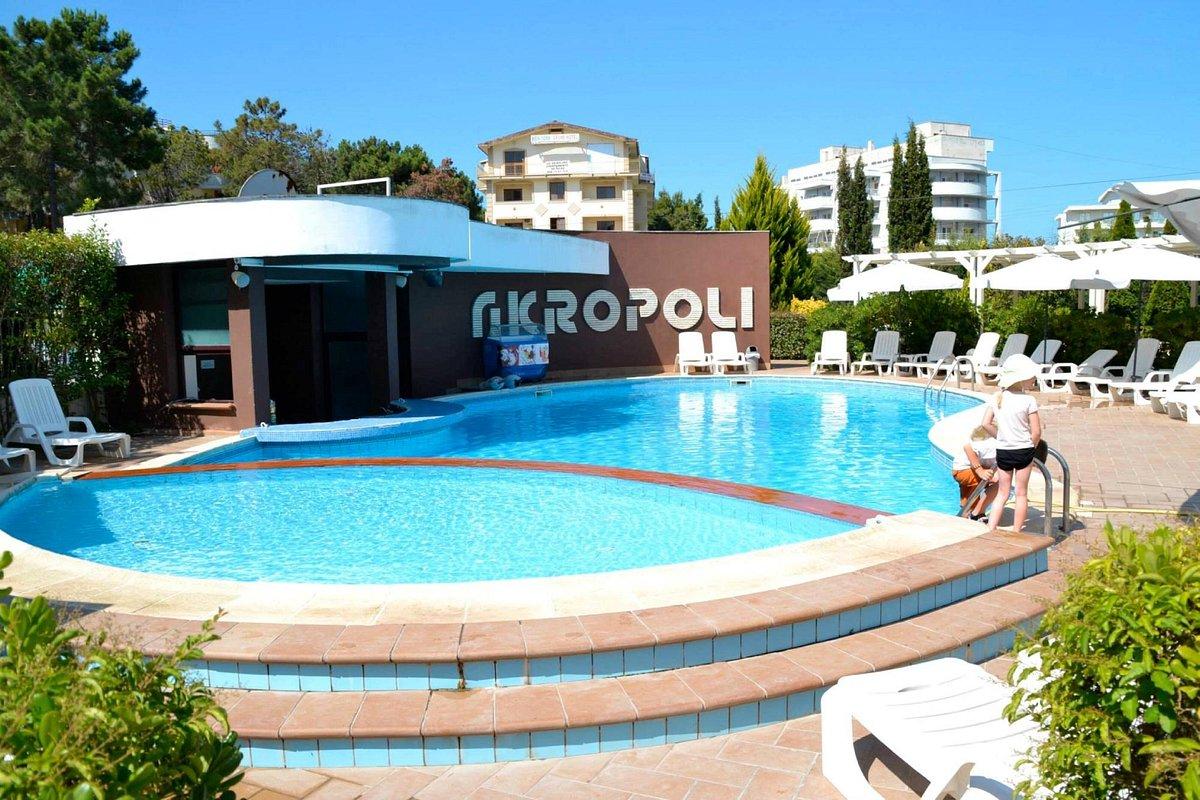 Akropoli Hotel Kryemëdhej Exteriér fotografie